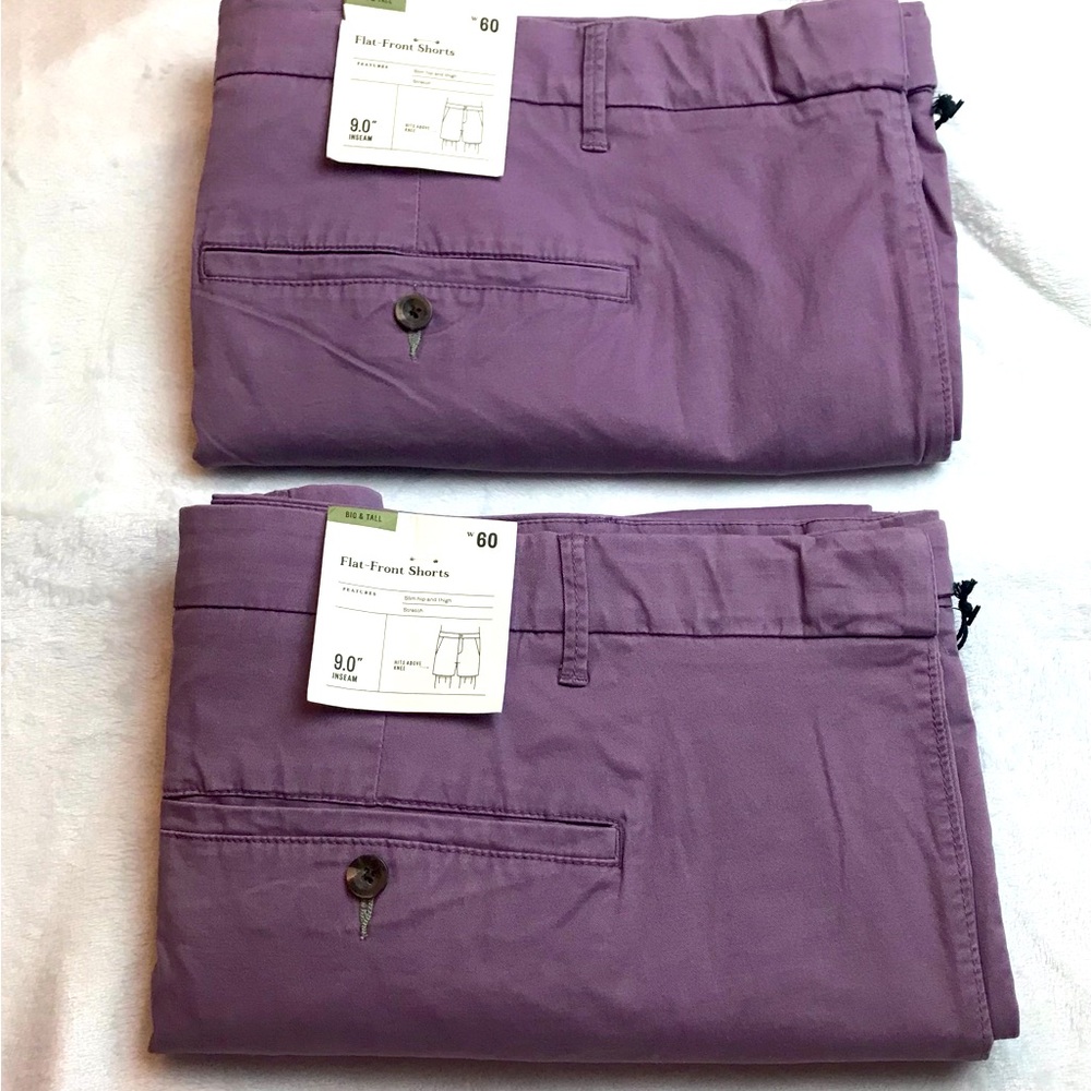 NWT Men Goodiellow & Co Shorts Set Of Two(2) Size 60 Hidden Expandable Waist